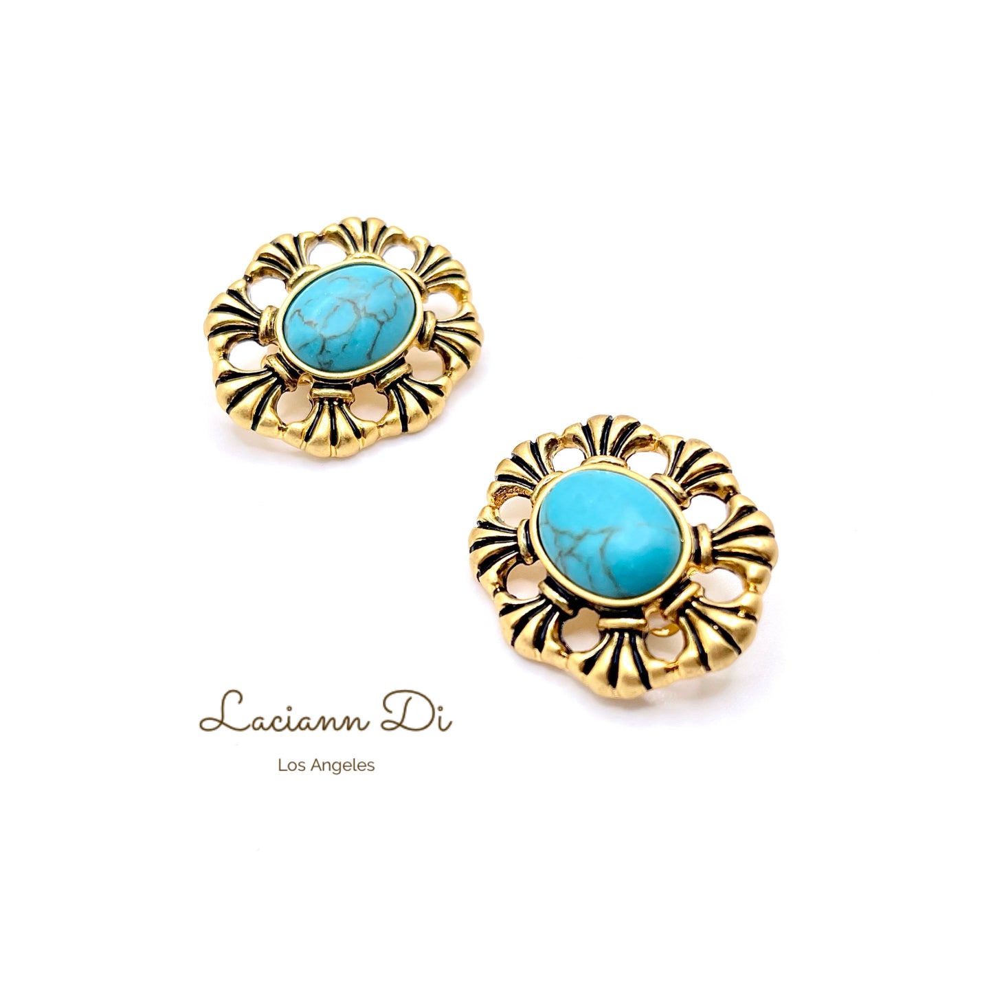 Laciann Di Turquoise Earrings Clip