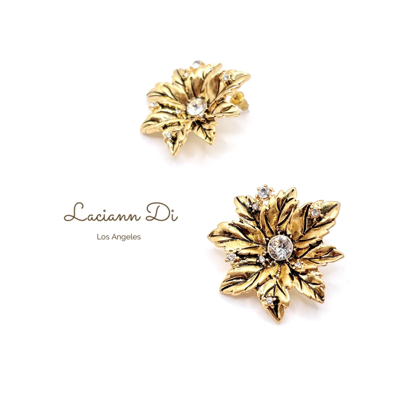 Laciann Di Maple Flower Earrings