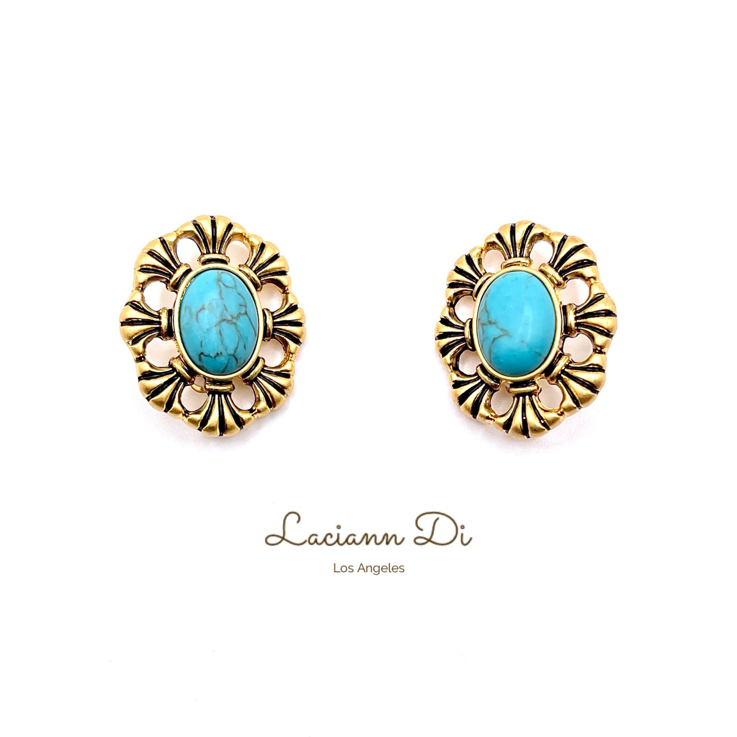 Laciann Di Turquoise Earrings Clip