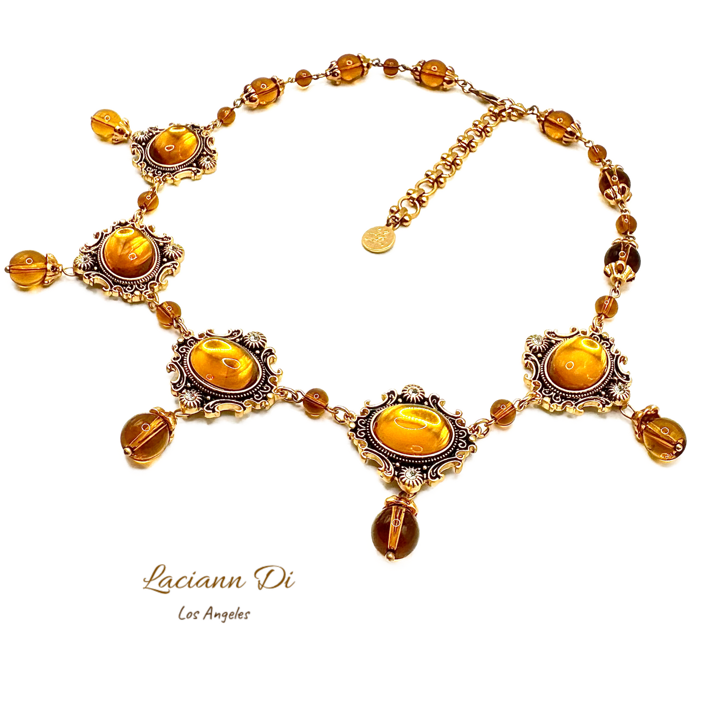 Laciann Di Palace Amber Glaze Necklace